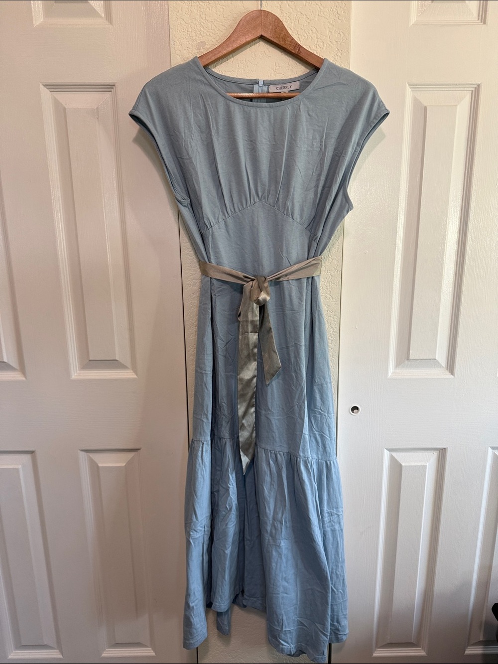 Light Blue Maxi Dress